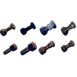 Round Polished Steel Tractor Front Wheel Bolt, for Automobile, Size : 0-10mm