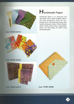 Handmade paper articles