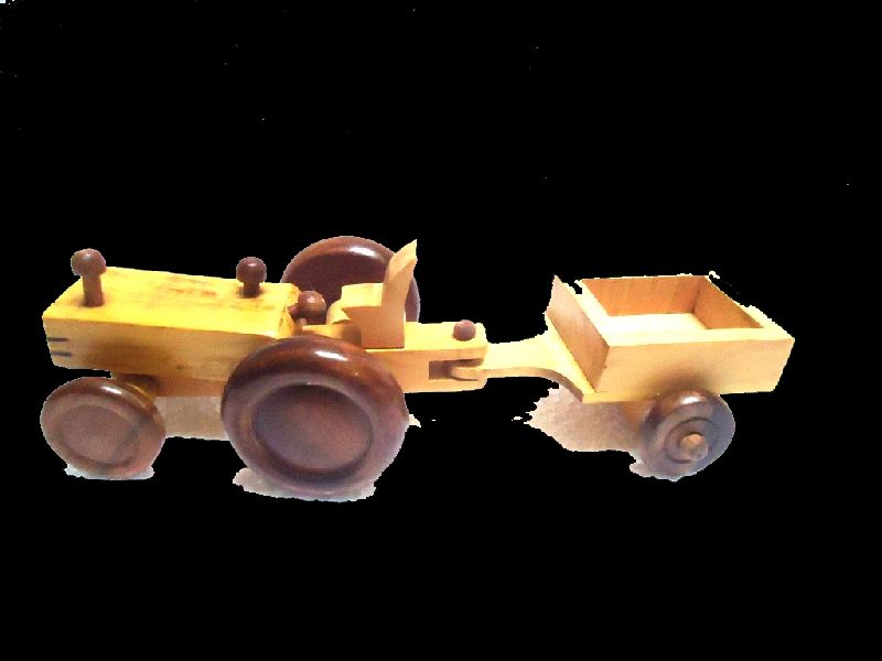 お宝発見　wooden toy 木製トラック