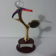 Metal Gold Polished Trophy, Style : Nautical