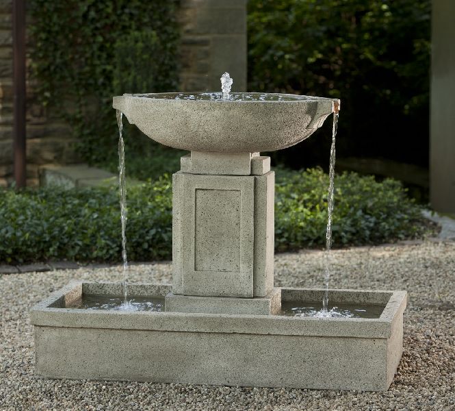 Non Polished Stone Fountains, for Amusement Park, Garden, Outdoor, Public Attraction Places, Feature : Stable Performance