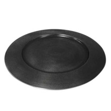 Metal Charger Plate Black, Feature : Disposable, Eco-Friendly, Stocked