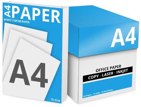 A4 Copy Papers, Color : White