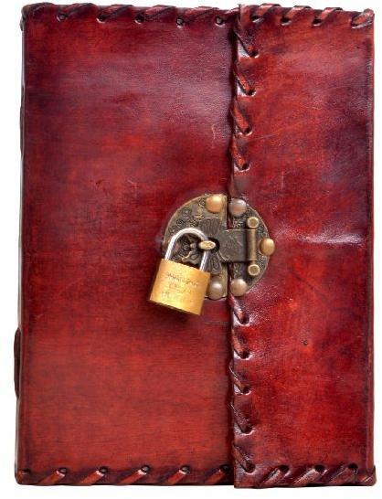 Genuine Antique Leather Journal Simple Diary