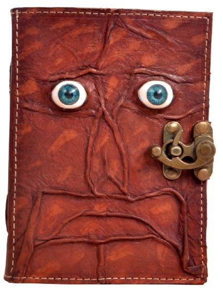 Handmade Genuine Antique Mens Eyes Journal Antique Notebook