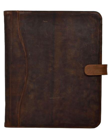 Handmade New Design Crazy Horse Leather Organizer Notebook