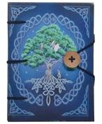 Hardcover Travel Diary with Beautiful Round Tree Of Life Design Hard Paper Didital Print