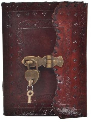 New Antique Design Embossed Leather Journal