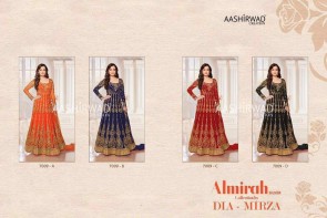Almirah Silver Santoon Embroidered gown