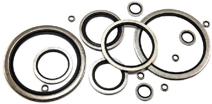 Round Metal Dowty Seals, for Industrial, Size : 10inch, 4inch, 6inch, 8inch