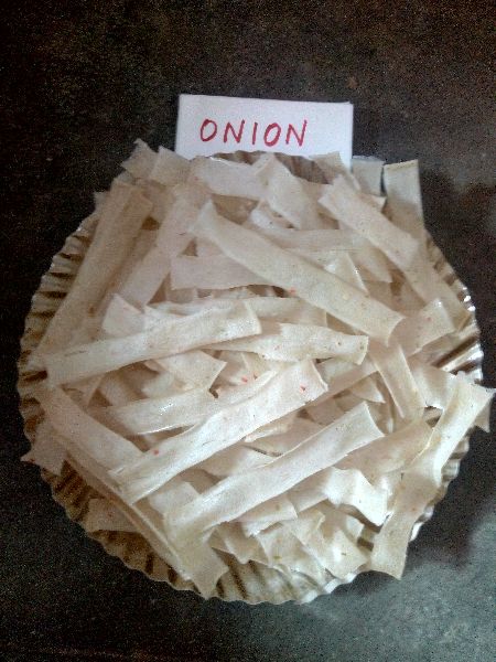 Onion Ribbon Vadagam, Taste : Salty