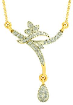 Diamond pendant necklace, Gender : Women's