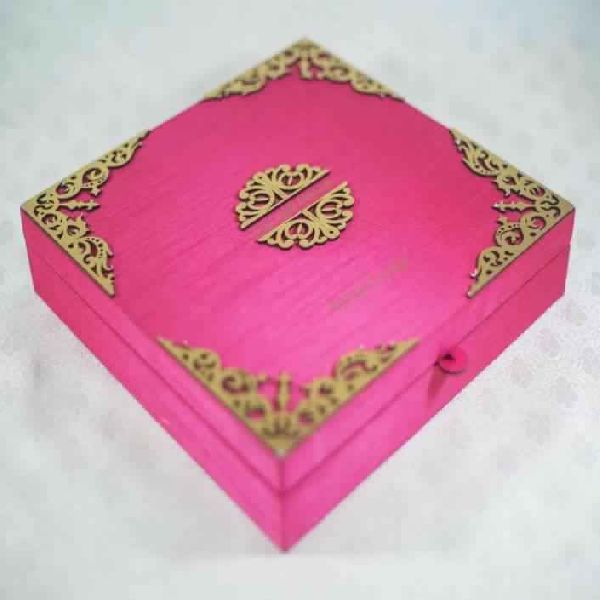 Pink Luxury Invitation Box