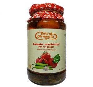 MARINATED TOMATOES WITH HOT PEPPER
