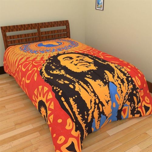 Culture mandala design Print bed sheet