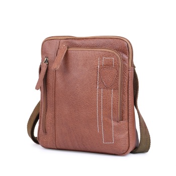 OEM/ODM Genuine Leather Sling Bag, Size : Medium
