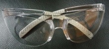 Polycarbonate Eye Protection Safety Goggles, For Protective Purpose, Style : Latest Eyeglass Frame