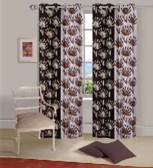 Printed Modern Elegant Curtains, Color : Multicolor