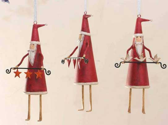 Decorative Hanging Small Santa Clause Figurine