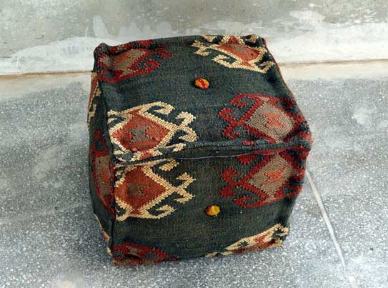 Ottoman Square Shape Fabric Stacking, Size : Customize