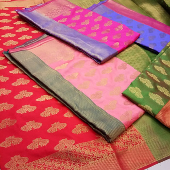 Cotton Banarasi Art Silk Saree