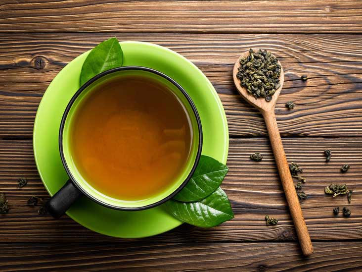 Organic Pure Green Tea Leaves