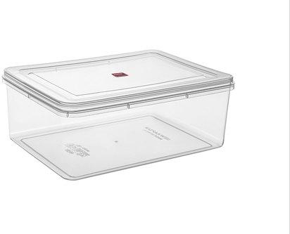 Rectangular Hero 444 Plastic Container, for Food Storage, Size : 155 X 205 X 85 MM