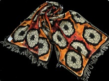 Wool Embroidery Jacquard Scarf, Size : 70x200 Cms.