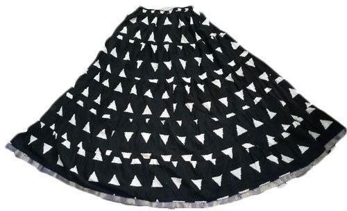 Jaipuri Figures Ladies Printed Skirt, Age Group : Adults