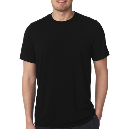 Half Sleeves Mens Round Neck T Shirt, Size : L, XL, Pattern : Plain