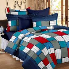 Cotton Printed Bedspread, Color : Multicolor