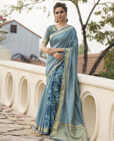 Printed Pure Silk Sarees, Occasion : Casual Wear, Festival Wear, Party Wear