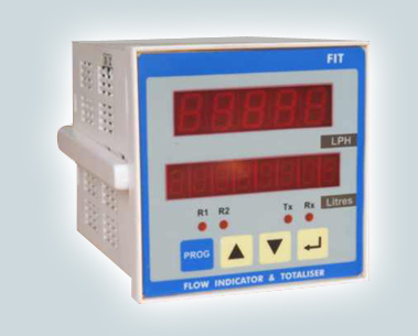 Flow Indicator Totalizer