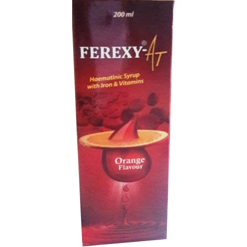 Ferexy-AT Iron Syrup, Packaging Size : 200 Ml