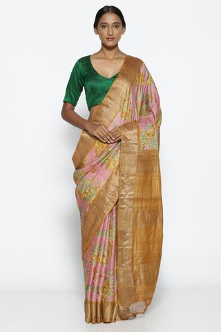 Printed Ladies Tussar Silk Saree, Occasion : Casual Wear