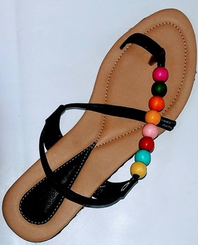 Synthetic Flat Women Sandals, Outsole Material : EVA