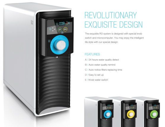 LAN SHAN TAIWAN LSRO-301A MICRO-COMPUTER COMPACT BOX TWIST FILTERS RO SYSTEM COUNTER TOP