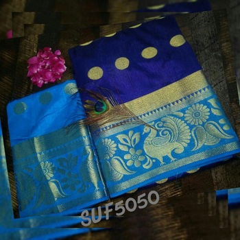 India Pakistani Row Silk Saree, Size : free size