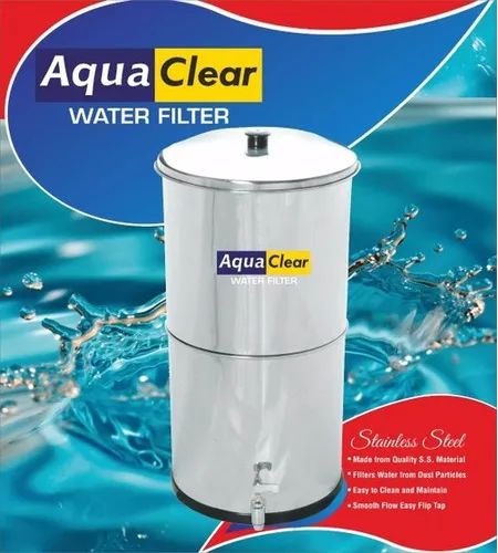Stainless steel Aqua Clear Water Filter