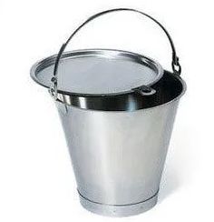 Round Stainless Steel Bucket, for Ice Storage, Size : Multisizes