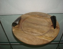 Hitech Wooden Charger Plate