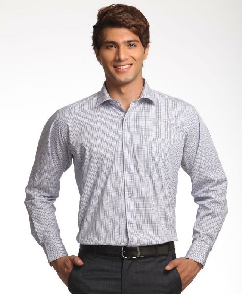 TNG Long Sleeve 100% Cotton Formal Shirt, Size : Customize