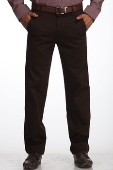 Polyester / Cotton Satin Stretch Trouser, Technics : WASHED