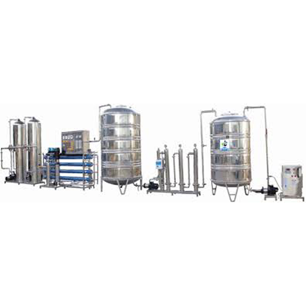 stainless steel packaged drinking water plant