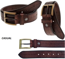 Cow Hide Leather Mens Casual Belts