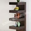 Wooden Shelves and Rack