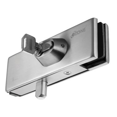 Corner Patch Lock with Strike Plate- SUPER PATCH FITTINGS