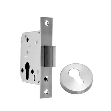 Fire Rated Closed Mortise Lock Body with Strike Plate