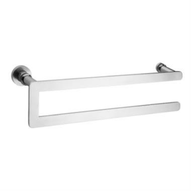 Flattended Towel Bar with Knob