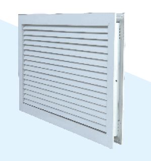 Non Vision Air Transfer Grille